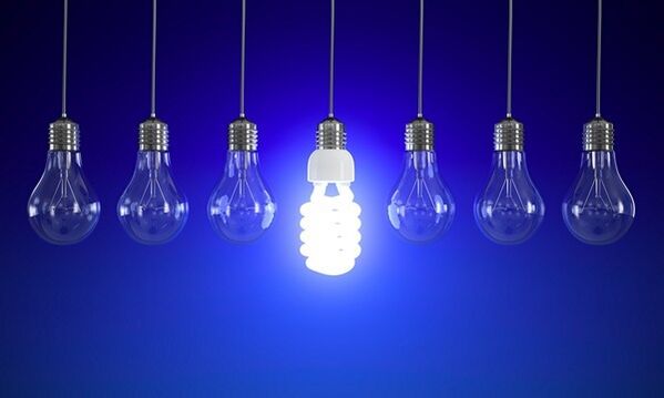 Wenn Sie Glühlampen durch LEDs ersetzen, können Sie Licht sparen